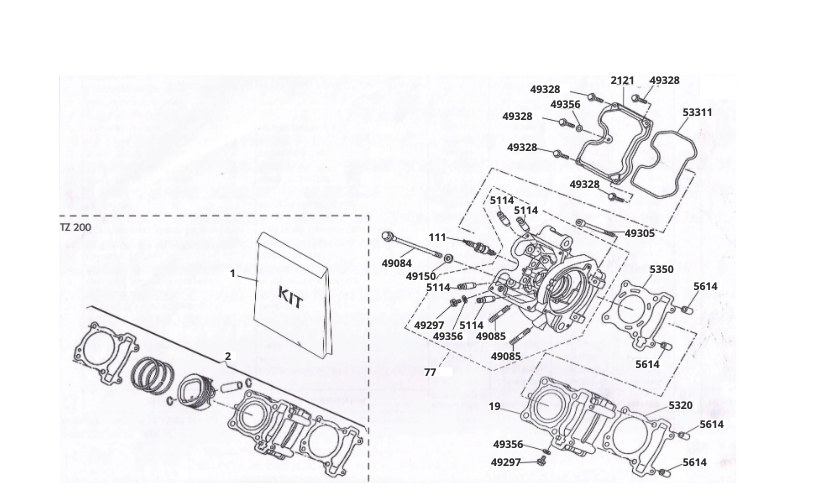Q3bbLEYedM_11 - moteur (CABALLERO 125-200 LIQUID COOLED MY 2008 : 2009 - REGOLARITà - MOTARD).png